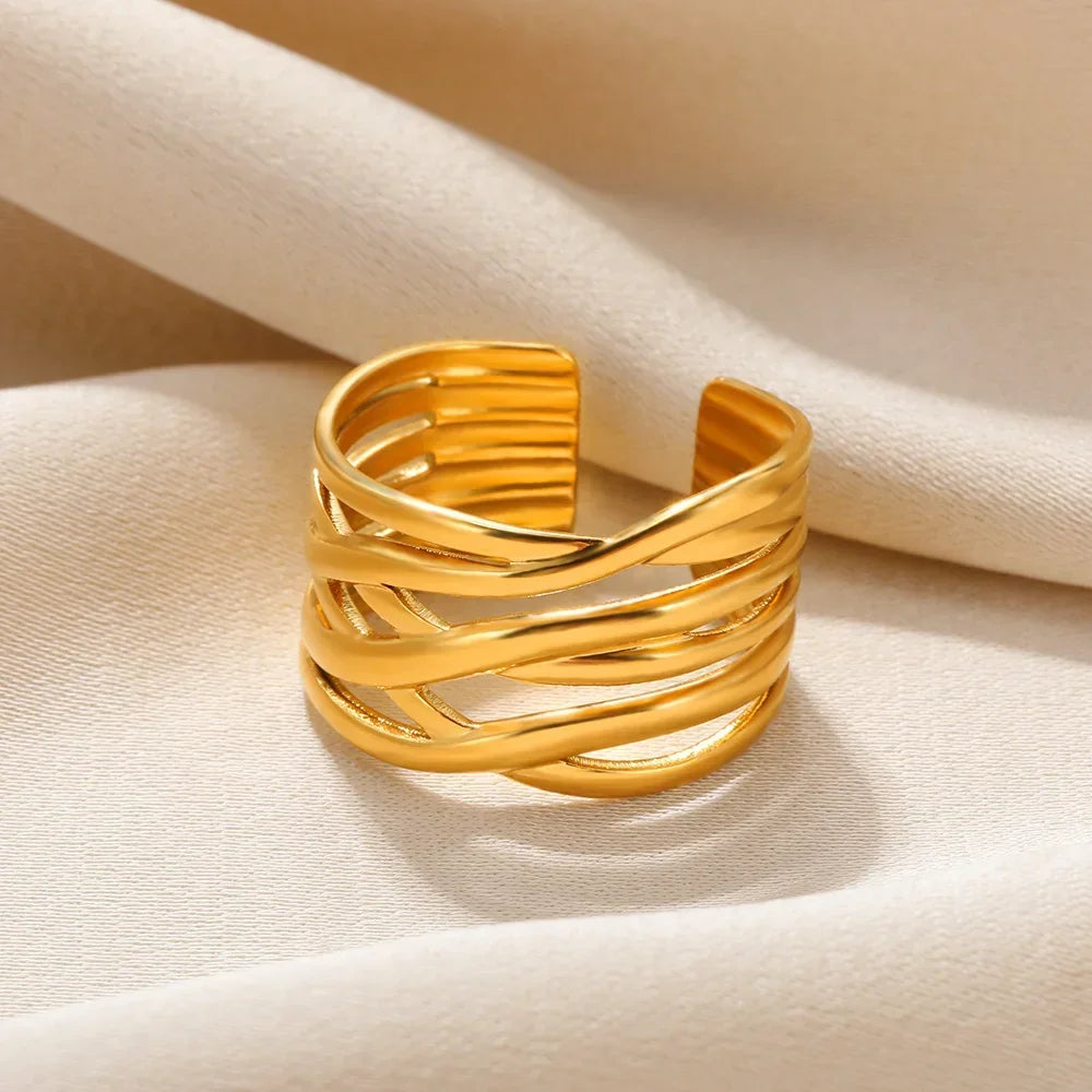 Rings Heart Gold