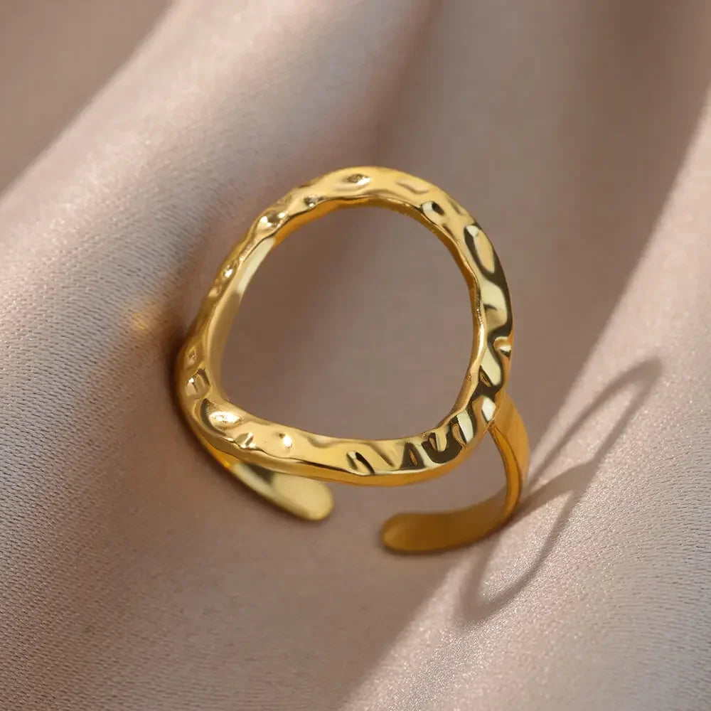 Rings Heart Gold