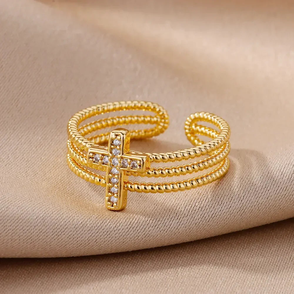 Rings Heart Gold
