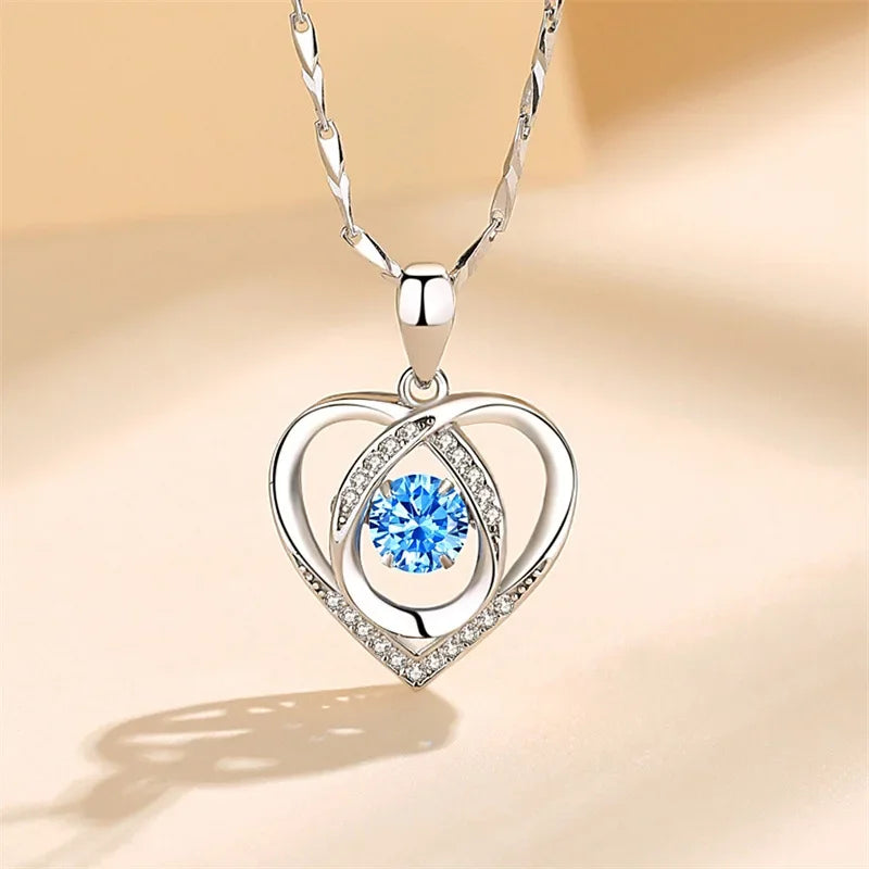 Heart  Jewelry 925 Sterling Silver