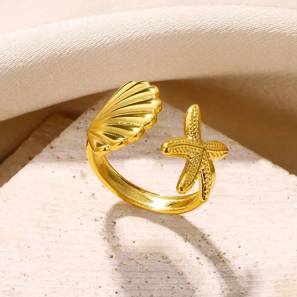 Rings Heart Gold