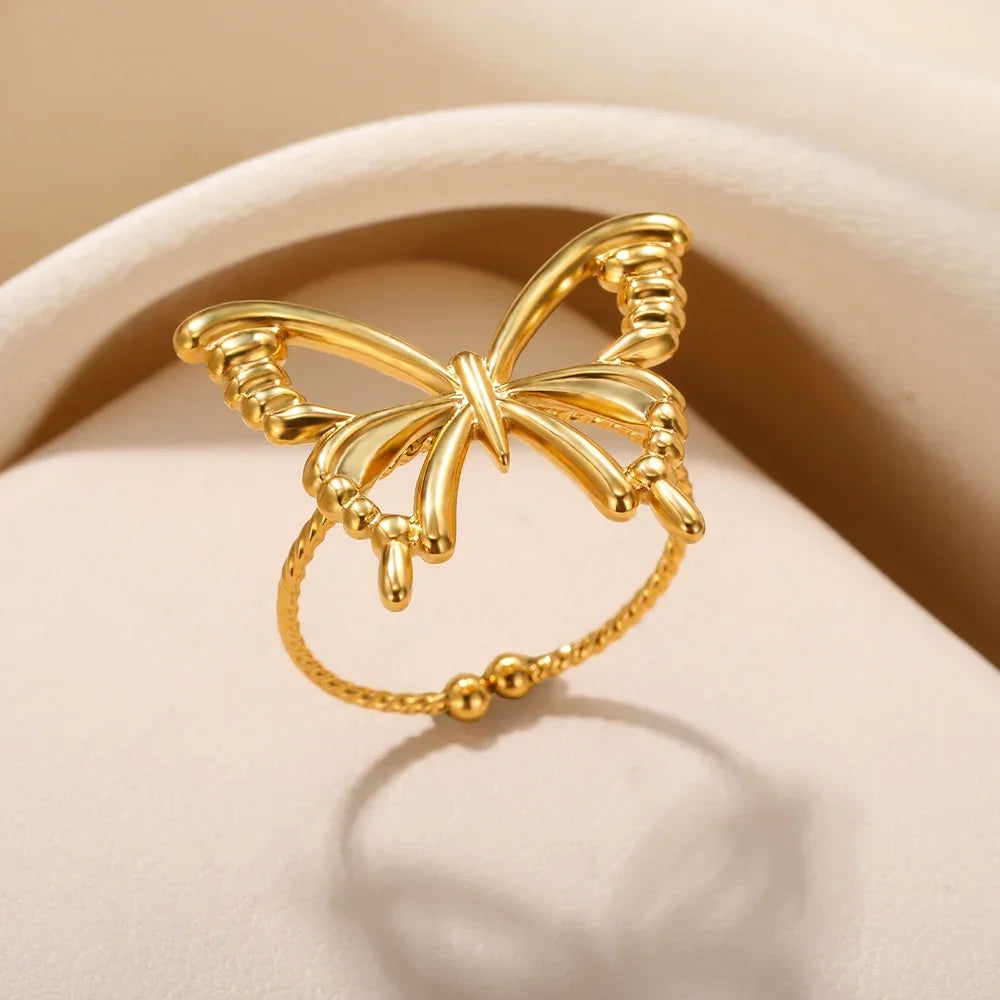 Rings Heart Gold