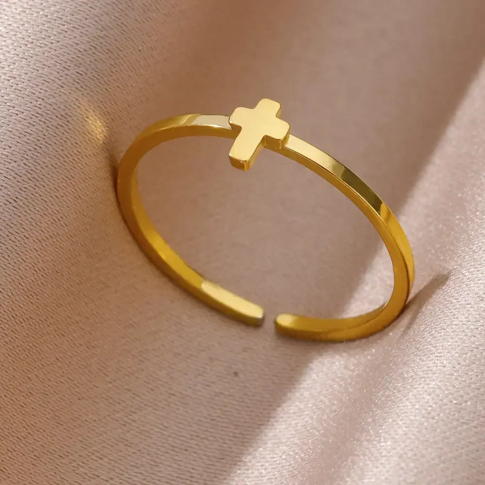 Rings Heart Gold