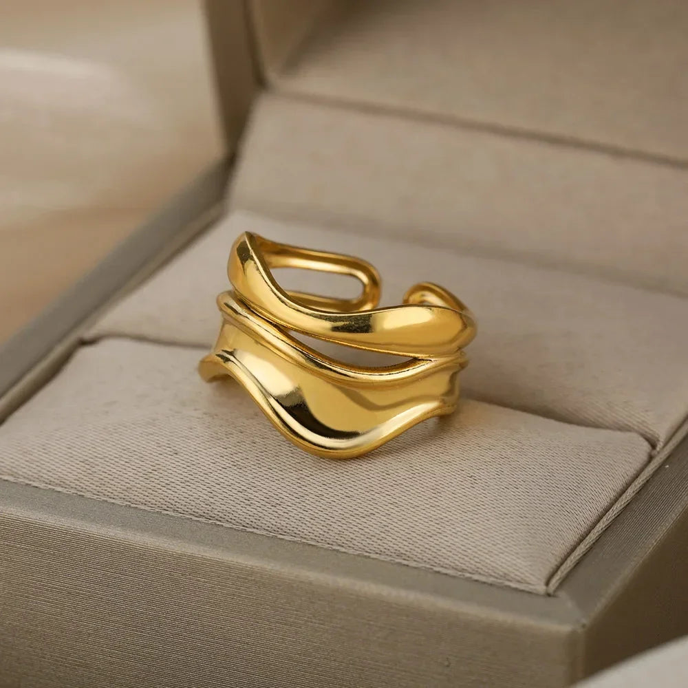 Rings Heart Gold