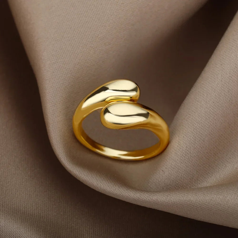 Rings Heart Gold