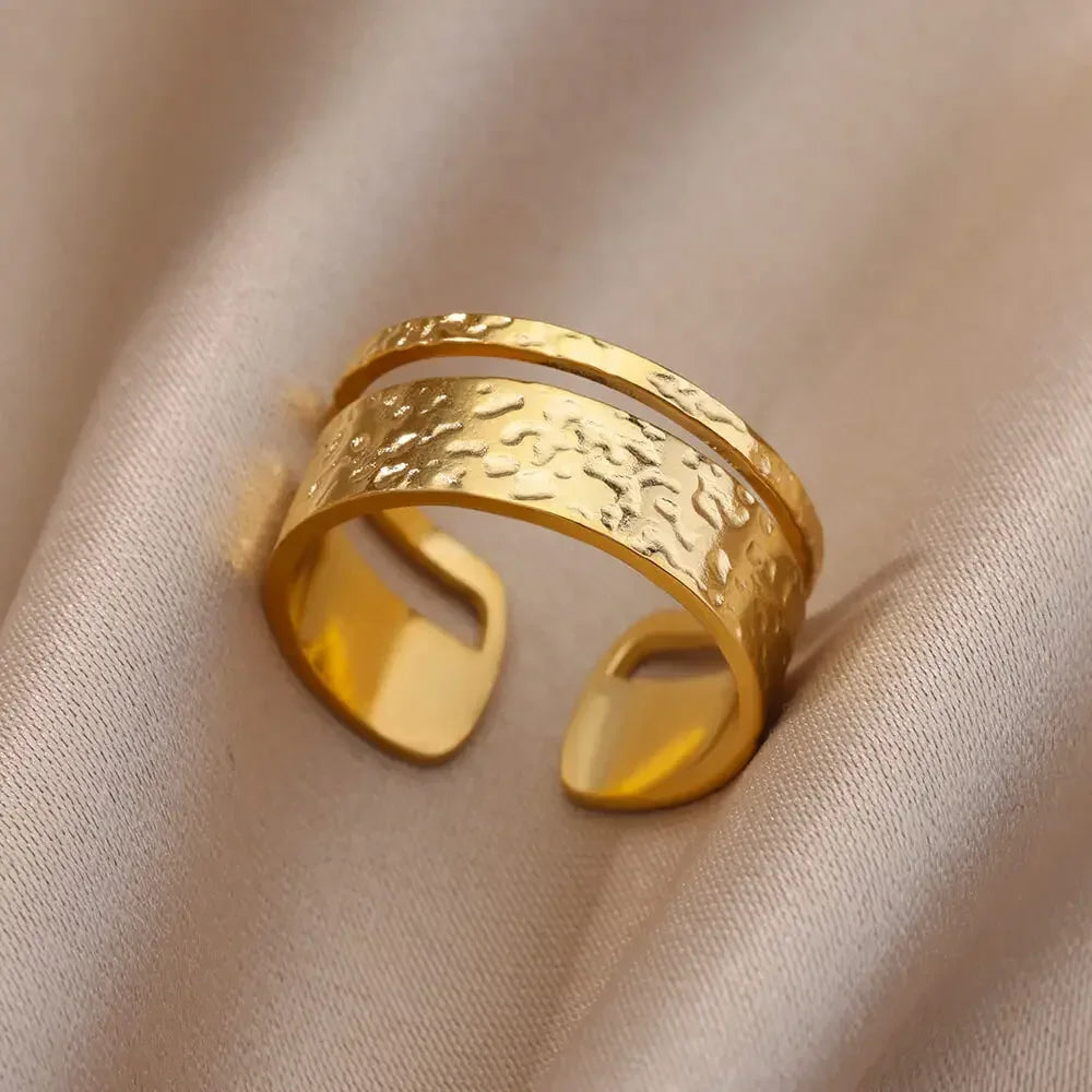 Rings Heart Gold