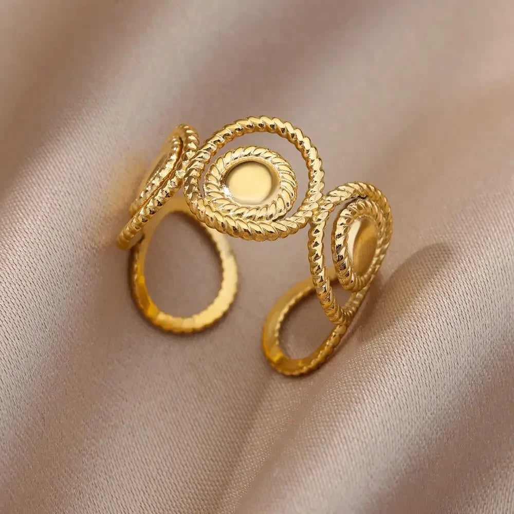 Rings Heart Gold