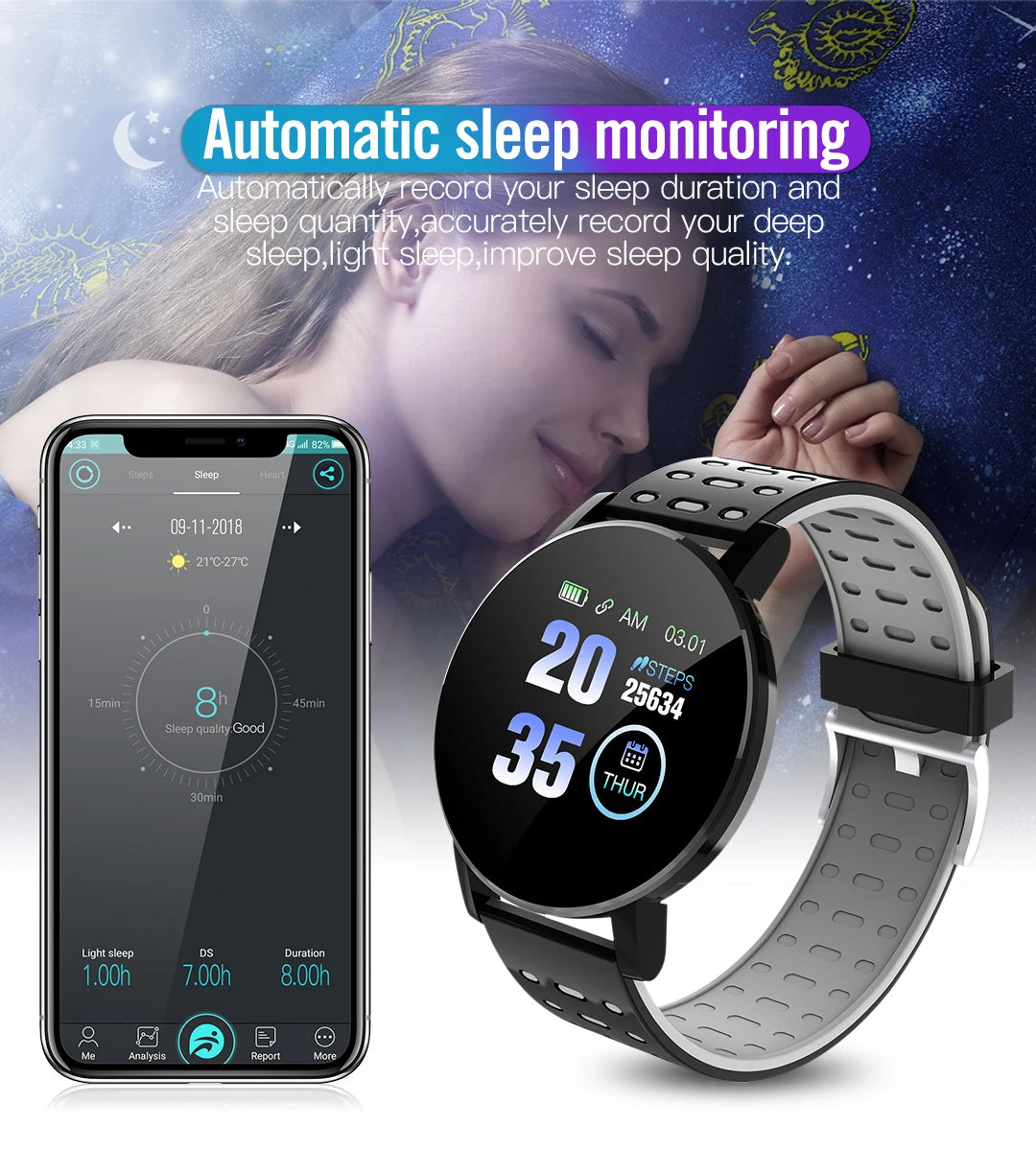 Smart Watch For Android IOS