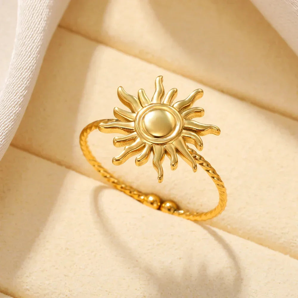 Rings Heart Gold