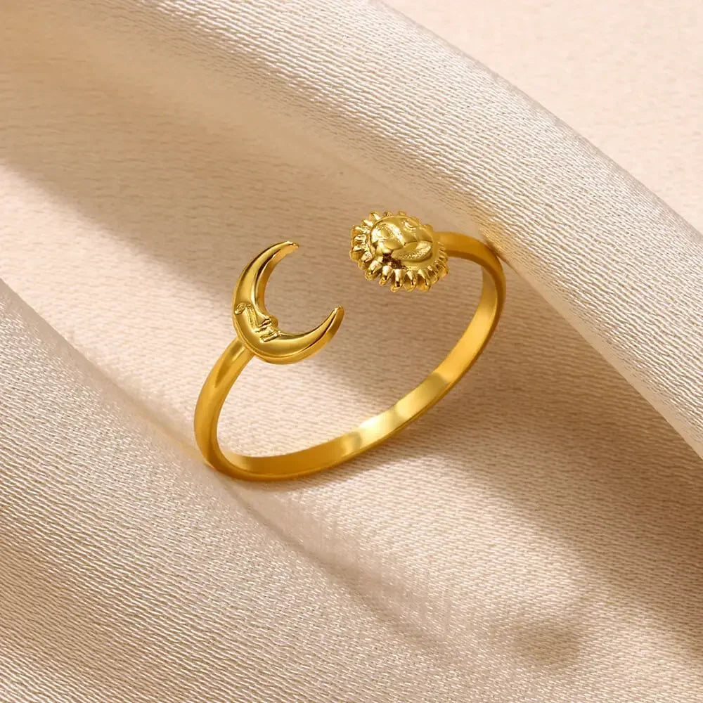 Rings Heart Gold
