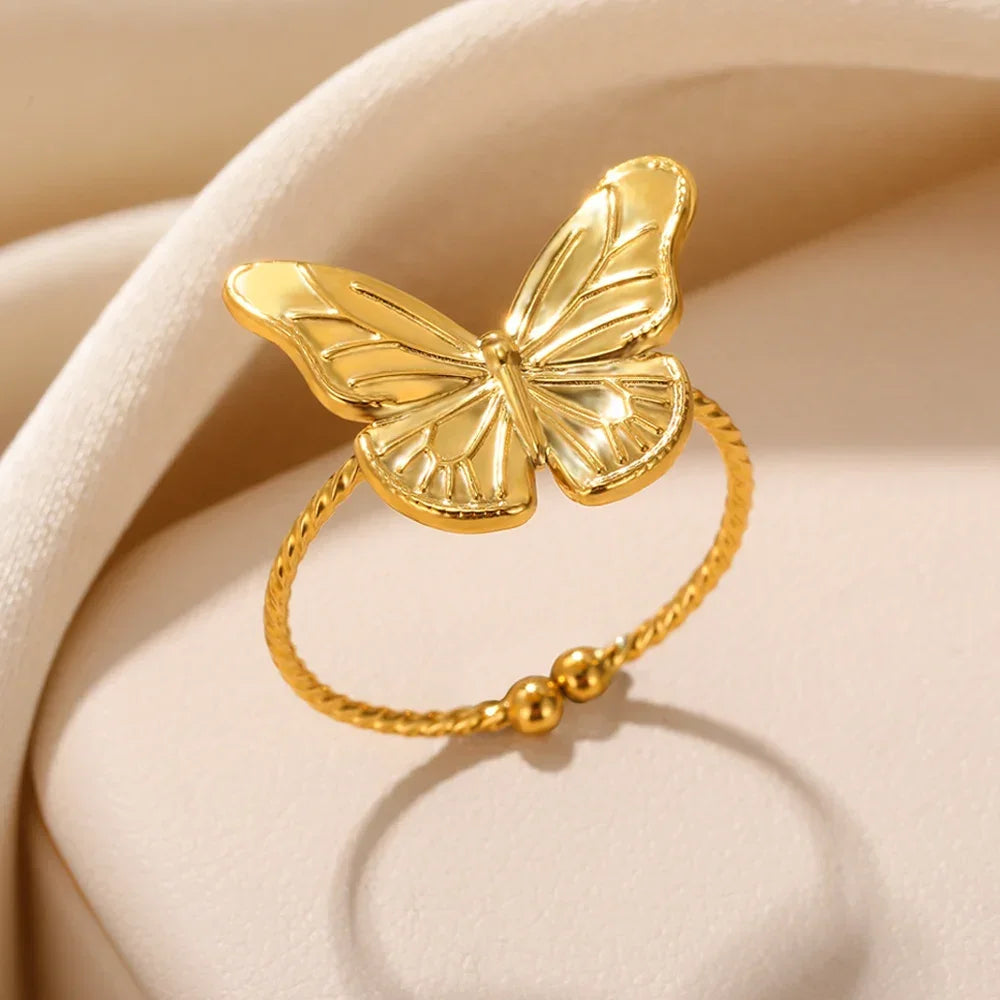 Rings Heart Gold