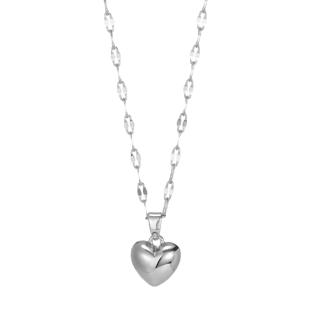 Stainless Steel Love Heart