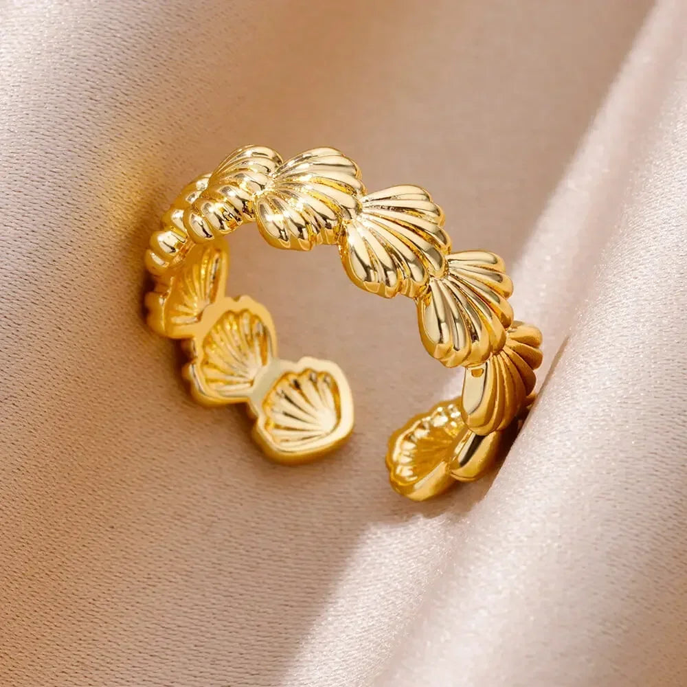 Rings Heart Gold