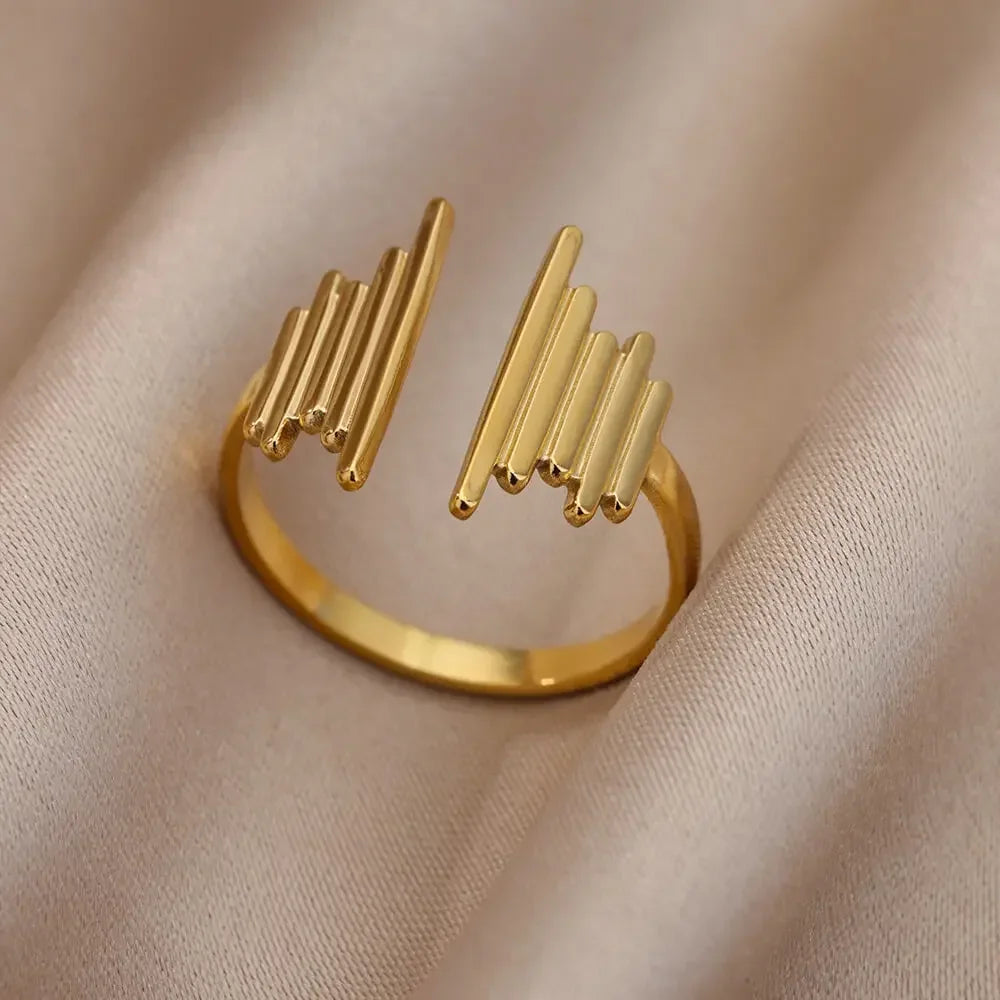 Rings Heart Gold