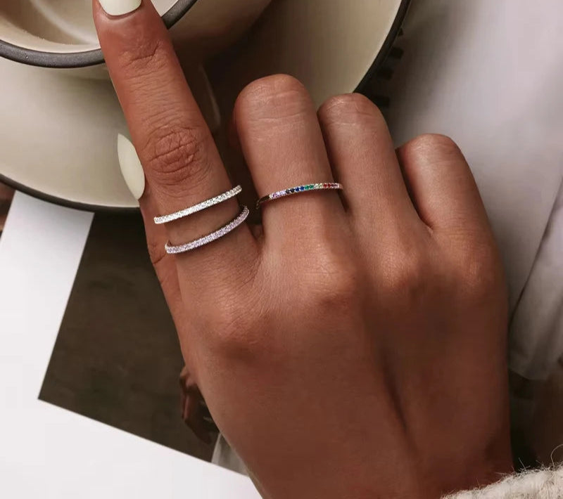 Diamond Stackable Ring