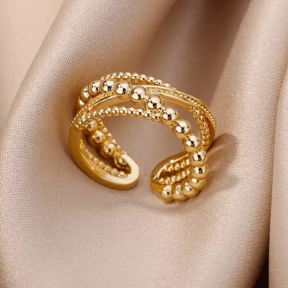 Rings Heart Gold