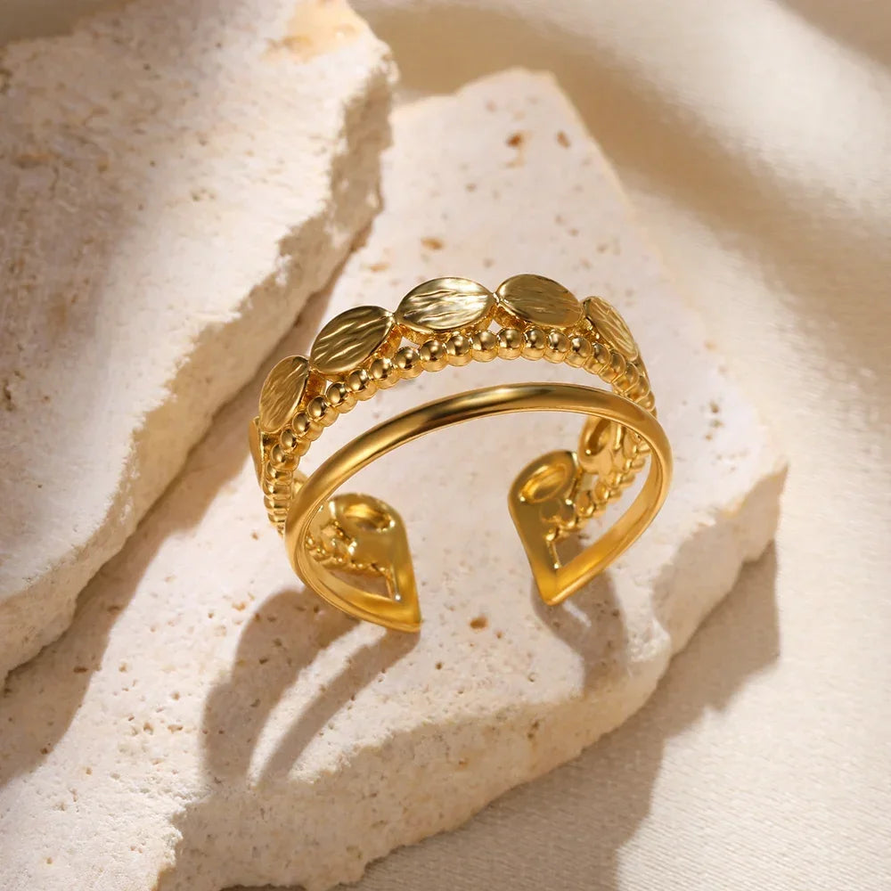 Rings Heart Gold