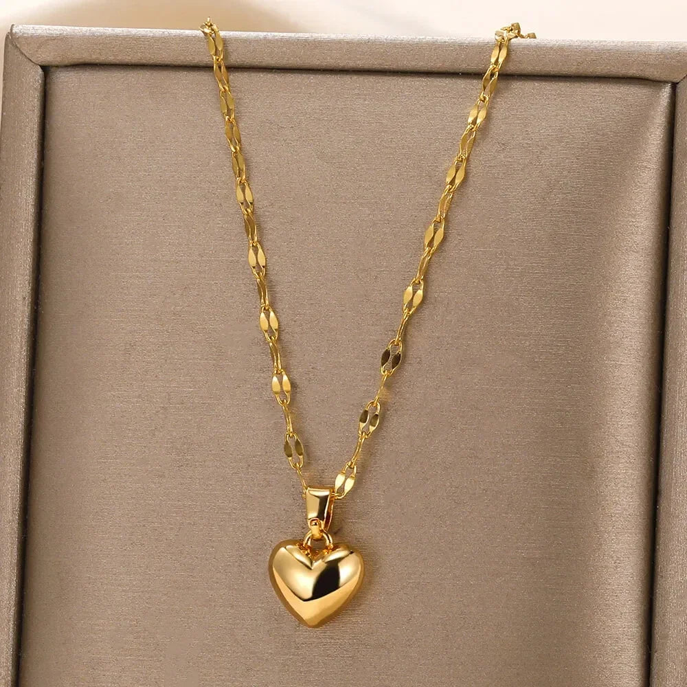 Stainless Steel Love Heart