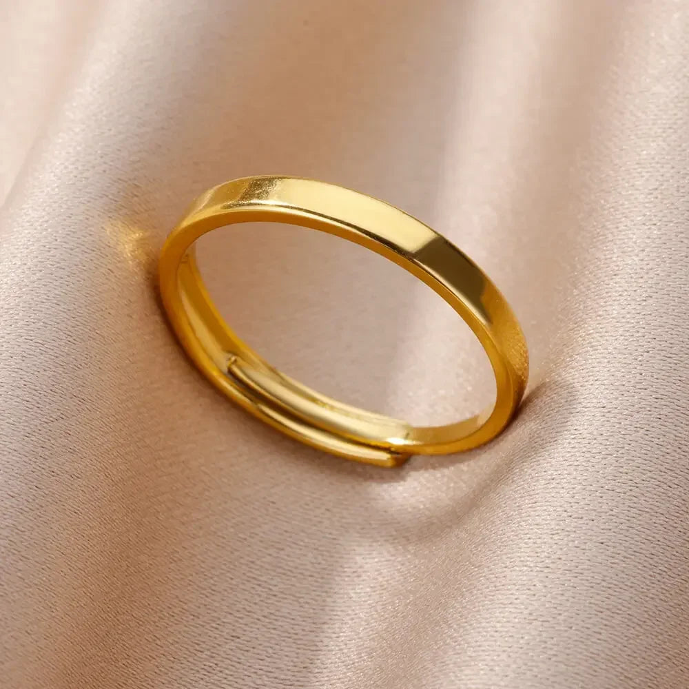 Rings Heart Gold