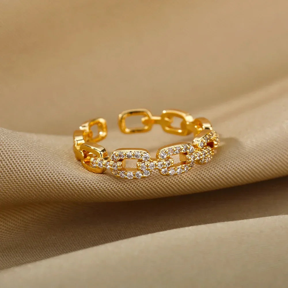 Rings Heart Gold