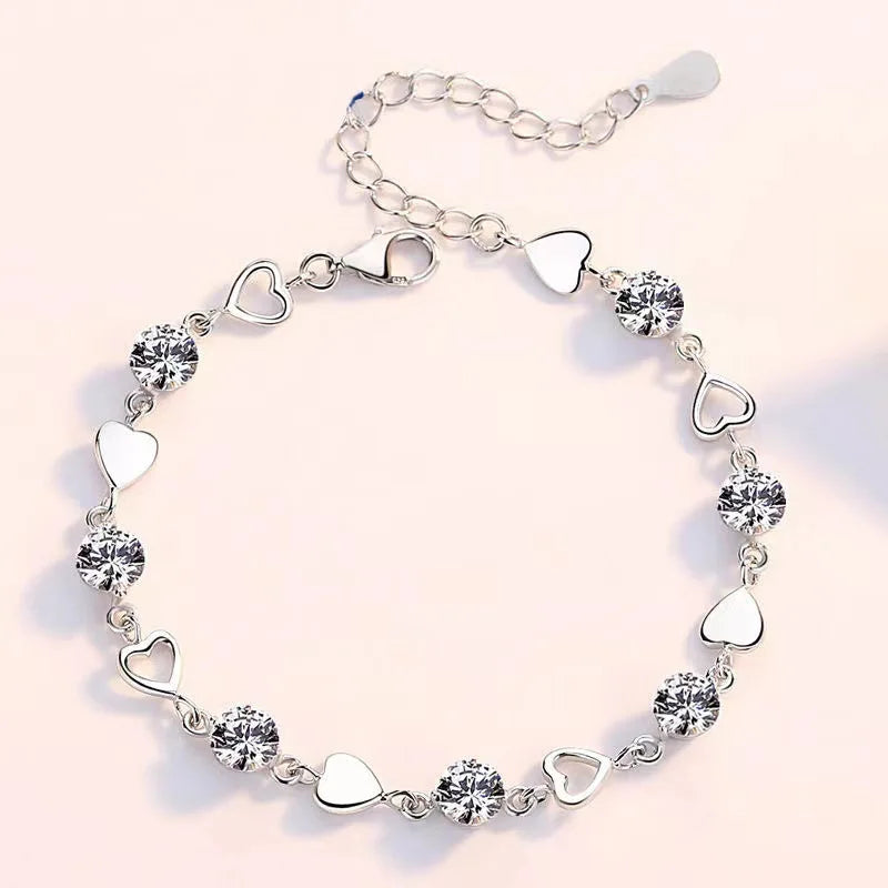 Heart  Jewelry 925 Sterling Silver